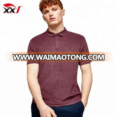 Apparel Bulk Wholesale washed mens Polo Tshirt